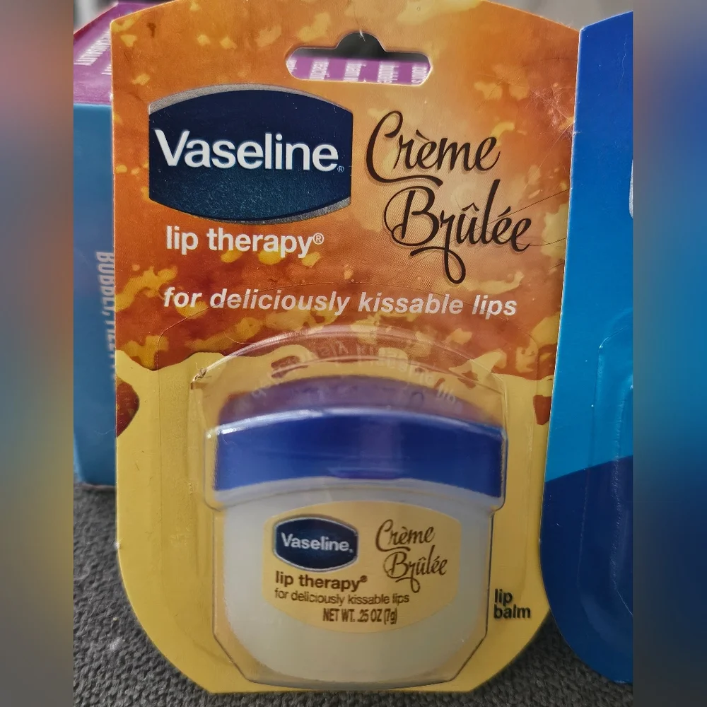 Vaseline Lip Therapy Variety Bundle- 3 Total